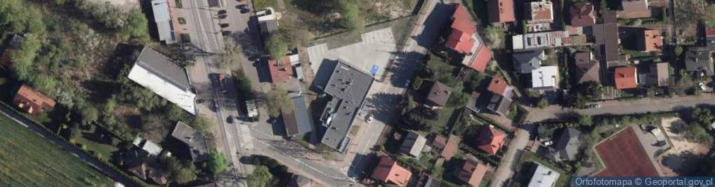 Zdjęcie satelitarne OSP w Konstancinie Jeziornie