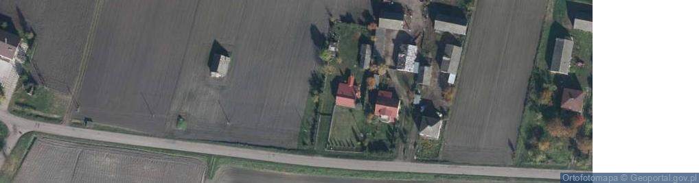 Zdjęcie satelitarne OSP w Korczminie