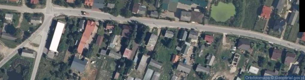 Zdjęcie satelitarne OSP w Kostrzyniu
