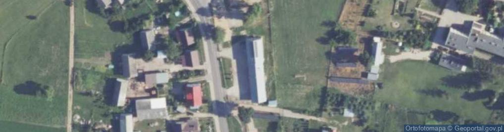Zdjęcie satelitarne OSP w Kowalewie