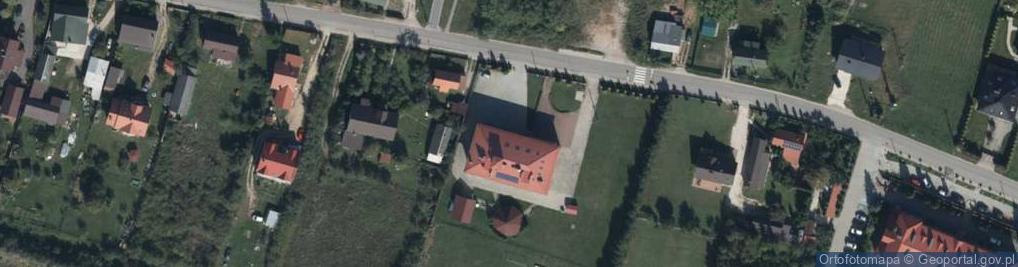 Zdjęcie satelitarne OSP w Kowali