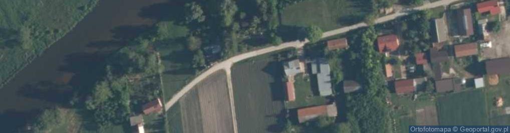 Zdjęcie satelitarne OSP w Kowali