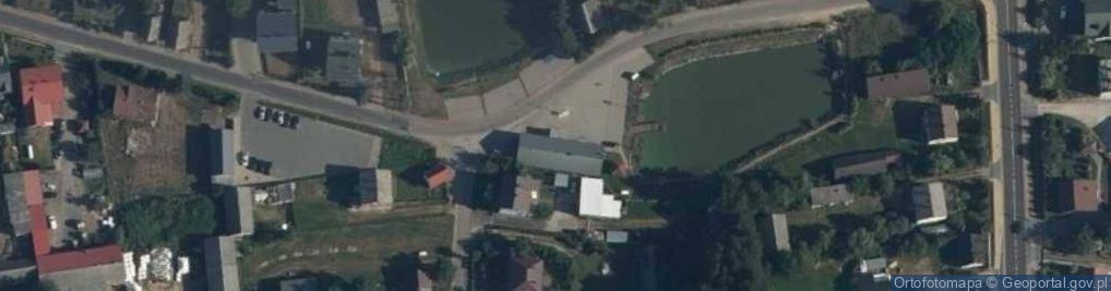 Zdjęcie satelitarne OSP w Kowiesach