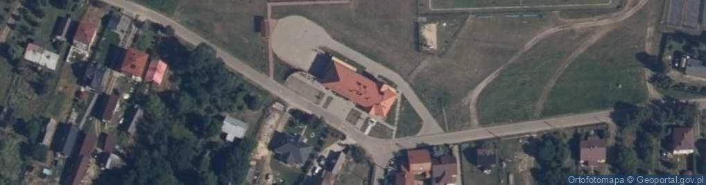 Zdjęcie satelitarne OSP w Krubinie