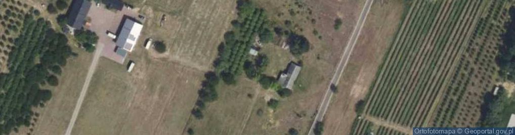 Zdjęcie satelitarne OSP w Kruszewie