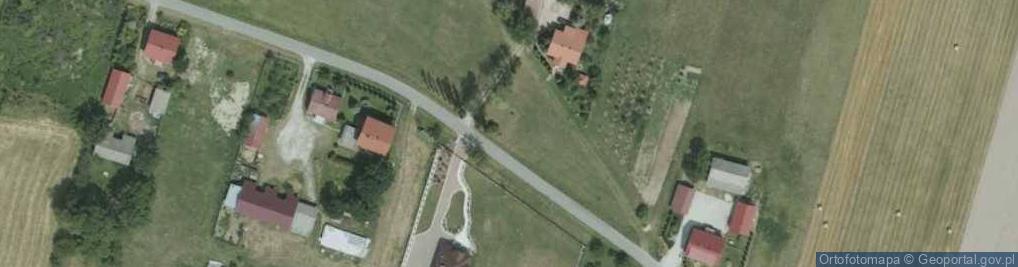 Zdjęcie satelitarne OSP w Krzczonowicach
