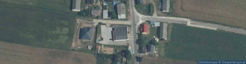 Zdjęcie satelitarne OSP w Krzemieniewie