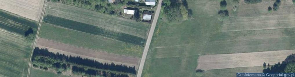 Zdjęcie satelitarne OSP w Krzemieniu