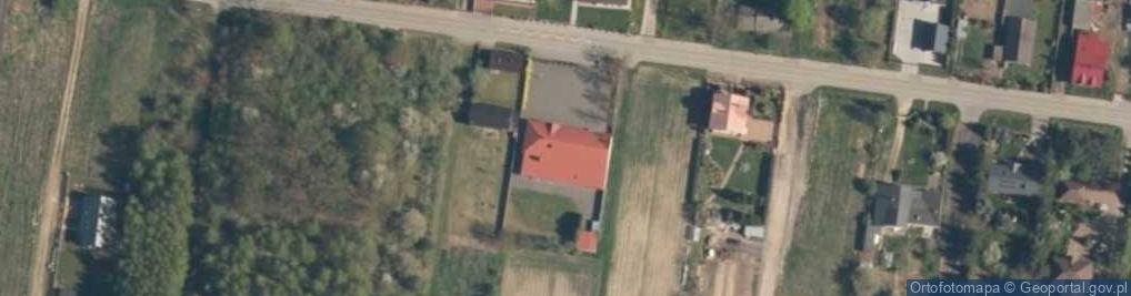 Zdjęcie satelitarne OSP w Kudrowicach