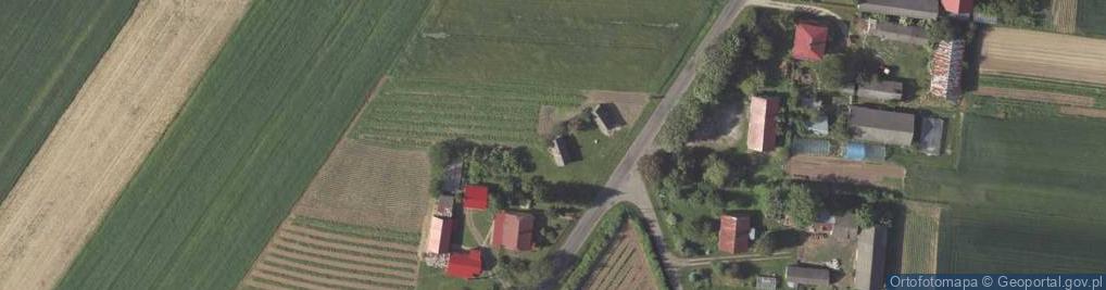 Zdjęcie satelitarne OSP w Kulikowie