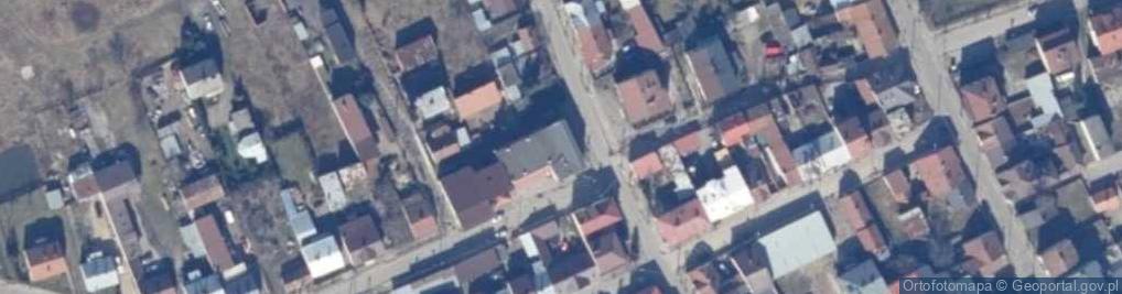 Zdjęcie satelitarne OSP w Łaskarzewie