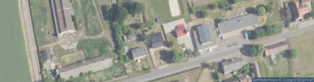Zdjęcie satelitarne OSP w Lasowicach Małych