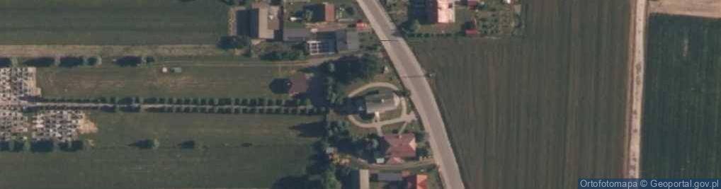 Zdjęcie satelitarne OSP w Łaszewie