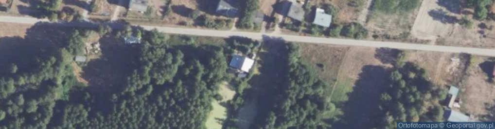 Zdjęcie satelitarne OSP w Łątczynie