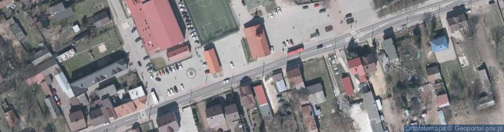Zdjęcie satelitarne OSP w Latowiczu