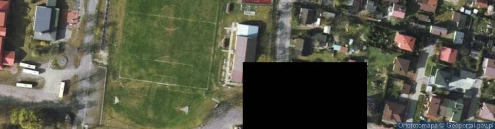 Zdjęcie satelitarne OSP w Lesznie