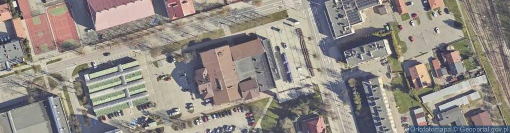 Zdjęcie satelitarne OSP w Leżajsku