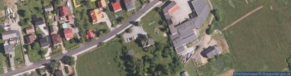Zdjęcie satelitarne OSP w Lipowej