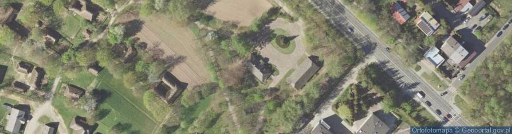 Zdjęcie satelitarne OSP w Lublinie