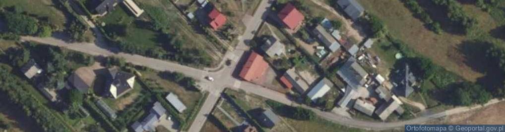 Zdjęcie satelitarne OSP w Lucynowie Dużym