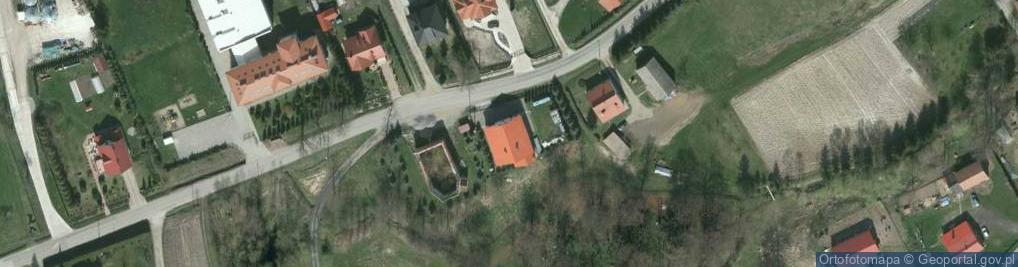 Zdjęcie satelitarne OSP w Maćkowicach