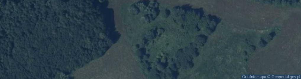 Zdjęcie satelitarne OSP w Majewie