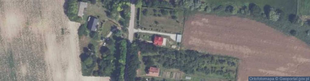 Zdjęcie satelitarne OSP w Marcinkowicach