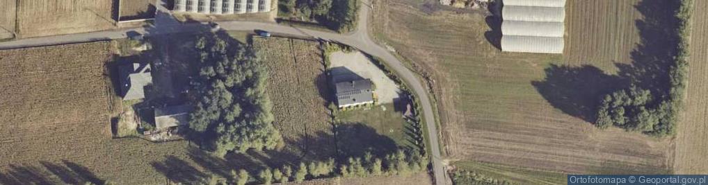 Zdjęcie satelitarne OSP w Marcjanowie