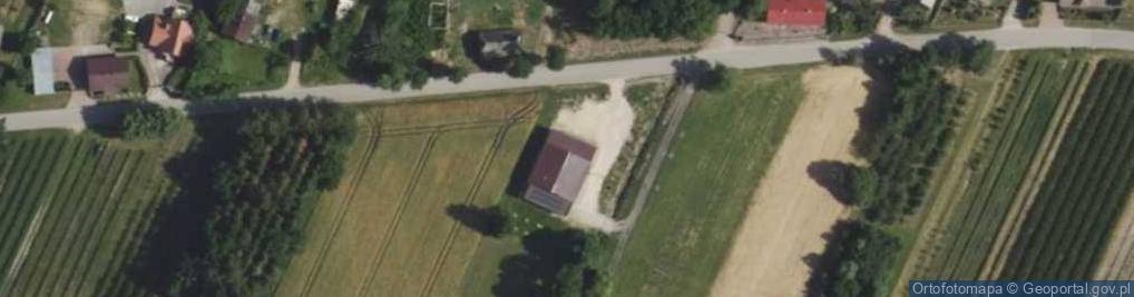 Zdjęcie satelitarne OSP w Matyldowie