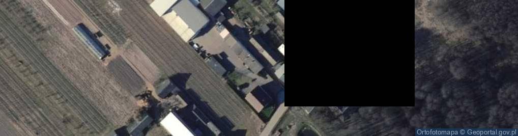 Zdjęcie satelitarne OSP w Michałowie Dolnym
