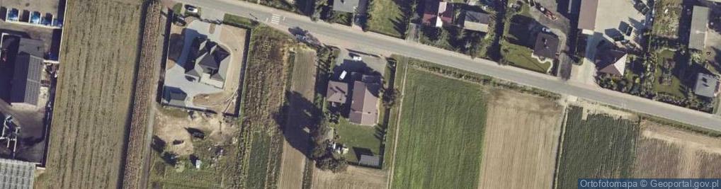 Zdjęcie satelitarne OSP w Michałowie II