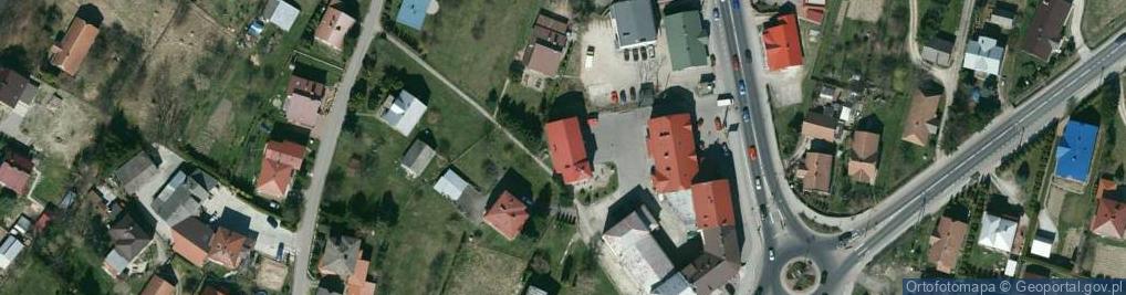 Zdjęcie satelitarne OSP w Miejscu Piastowym