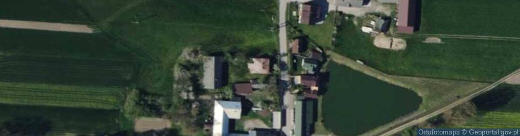 Zdjęcie satelitarne OSP w Miłochniewicach