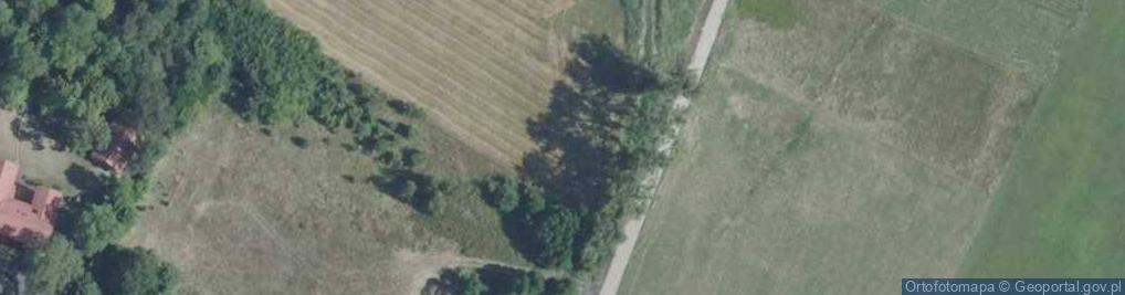 Zdjęcie satelitarne OSP w Mircu