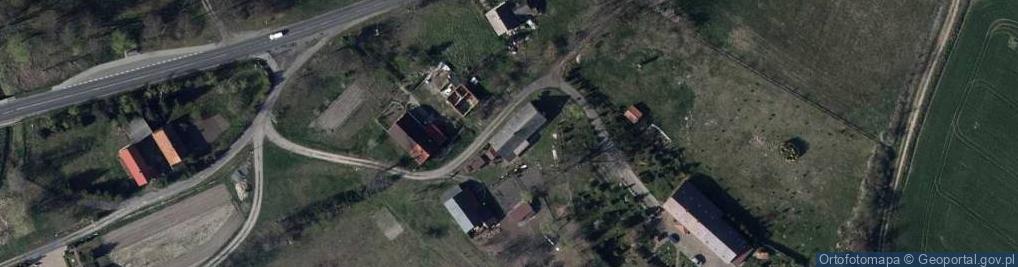 Zdjęcie satelitarne OSP w Mirocinie Dolnym