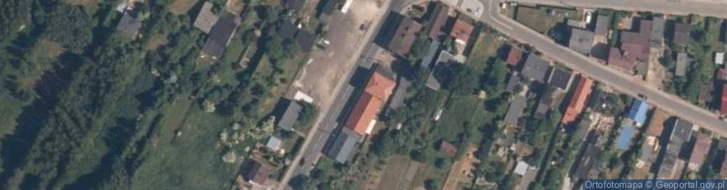 Zdjęcie satelitarne OSP w Moszczenicy