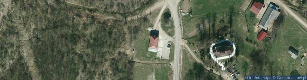 Zdjęcie satelitarne OSP w Myscowej