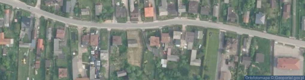Zdjęcie satelitarne OSP w Mysłowie