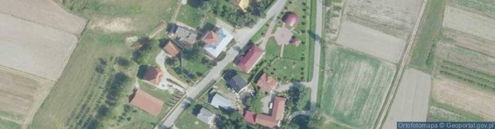 Zdjęcie satelitarne OSP w Nawodzicach