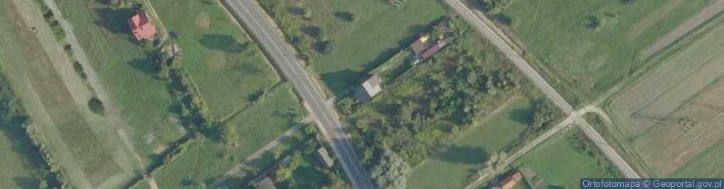 Zdjęcie satelitarne OSP w Niedziałkach