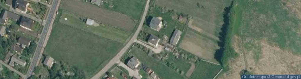 Zdjęcie satelitarne OSP w Niegowonicach