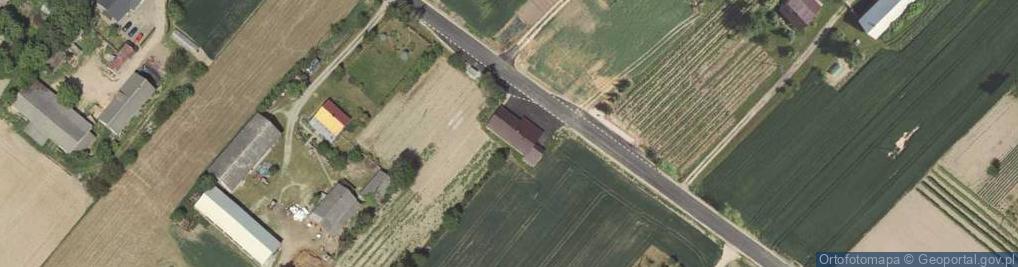 Zdjęcie satelitarne OSP w Nikodemowie