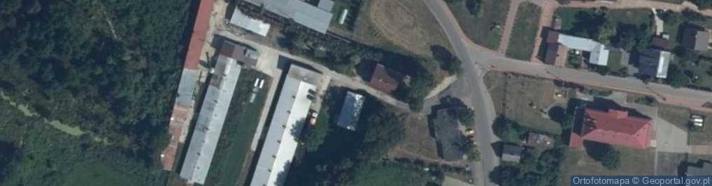 Zdjęcie satelitarne OSP w Niwiskach