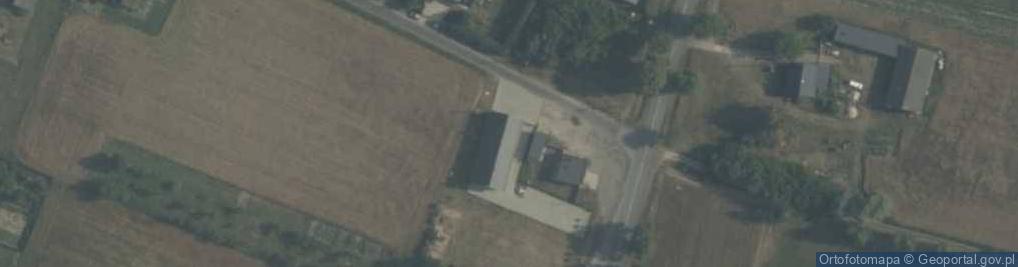 Zdjęcie satelitarne OSP w Niwnej