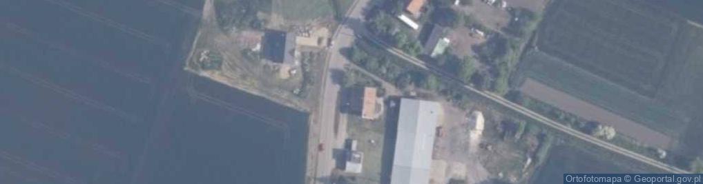 Zdjęcie satelitarne OSP w Nowej Cerkwi