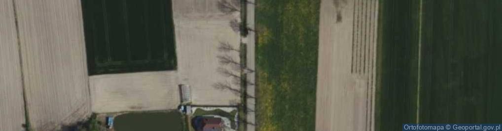 Zdjęcie satelitarne OSP w Nowem