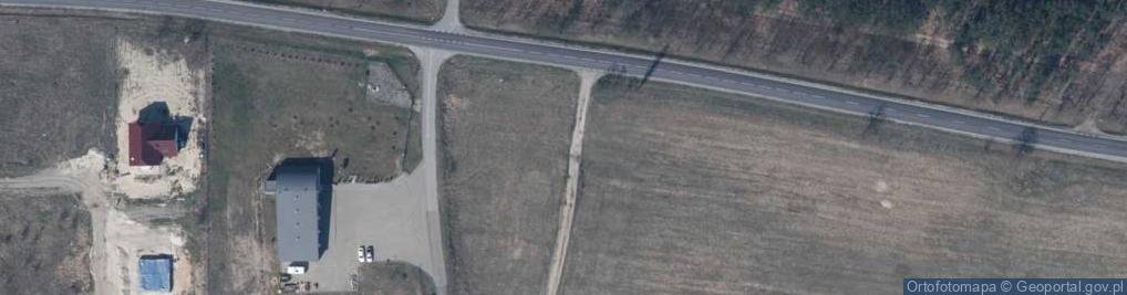 Zdjęcie satelitarne OSP w Nowogrodzie Bobrzańskim