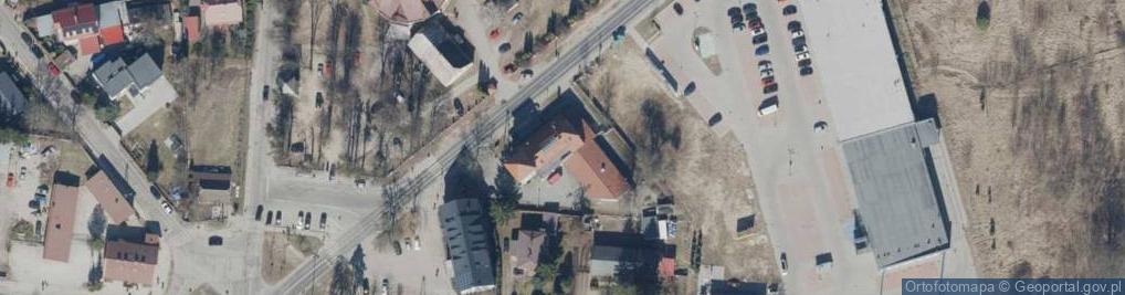 Zdjęcie satelitarne OSP w Nowosolnej Łódź