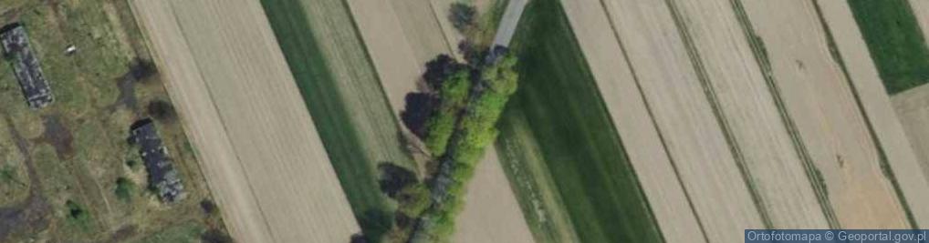 Zdjęcie satelitarne OSP w Nowych Gajęcicach