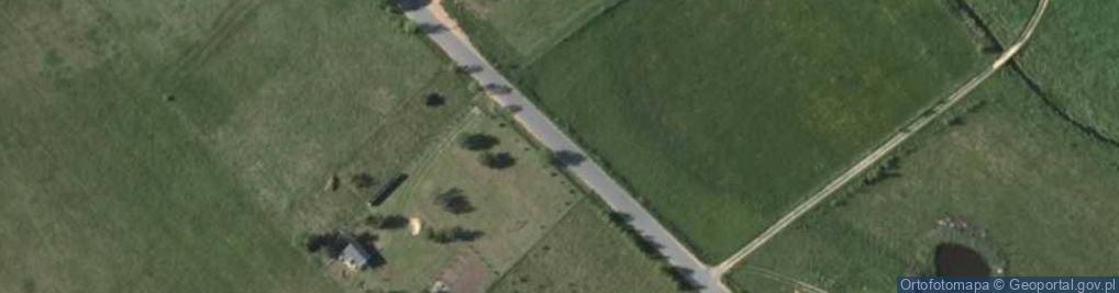 Zdjęcie satelitarne OSP w Nowym Dworze